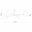Люстра TK Lighting Cadix 73x21 см Золотистий (TK4607) Київ
