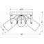 Спот Candellux Gray 32x17 см Сірий (98-66503) Самбір
