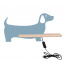 Настінний світильник Candellux Dog 36.5x18.5 см Синьо-коричневий (21-02983) Сарни