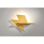 Настінний світильник Candellux Lightning 40x31 см Коричнево-золотистий (21-19547) Гайсин