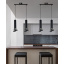 Люстра Candellux Tuba 30x100 см Чорний (32-78650) Луцьк