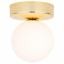 Стельовий світильник TK Lighting Bianca 16x12x15 см Золотисто-білий (TK4695) Шепетівка