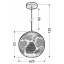 Люстра Candellux Bene 25x125 см Білий (31-70586) Коломия