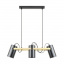 Люстра Zuma Line Resi 60x11.5x138.2 см Чорний (ZuA8162-3A) Бровари