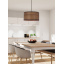 Люстра Candellux Legno 30x100 см Чорний (31-18403) Стрий