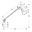 Бра Candellux Milly 40x32.5 см Чорний (21-73884) Кривий Ріг