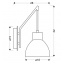 Бра Candellux Vario 28x32 см Коричнево-чорний (21-73495) Кривий Ріг