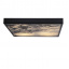 Потолочный светильник Candellux Luxan 49x49x5 см Черный (10-17062) Талалаевка