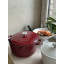 Каструля Gerlach Natur Iron 21 см 3 л Бордовий (5901035449466) Балаклія