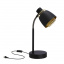 Настільна лампа Candellux Aleksandria 19x34 см Чорний (41-13774) Василівка