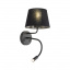 Бра TK Lighting Maja 40x19 см Чорний (TK10081) Славута