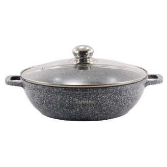 Сотейник-жарівня з мармуровим покриттям 4,1л Zauberg ZB-0528-SN