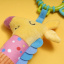 Погремушка мягкая с прорезывателем Ks Kids Жираф 32 x 13 x 4 см Разноцветный (6710207) Ужгород
