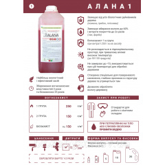 Алана 1 5кг, Вогнезахист №1, 1 група сертифіковано, працює навіть за -15 Ніжин