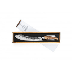 Кухонный нож для мяса Style de Vie Forged Katai KatButcher 25.5 см Коричневый (45776) Каменка-Днепровская
