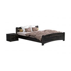 Двоспальне ліжко Estella Венеція дерев'яна 180х190 см венге Доманёвка