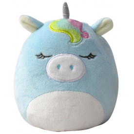 Мягкая игрушка Jazwares Squishmallows Единорог Хадсон 31 см Голубой (6672118)