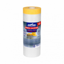 Пленка защитная MUSTANG Masking Roller с клейкой лентой 2700мм х 15м.п.
