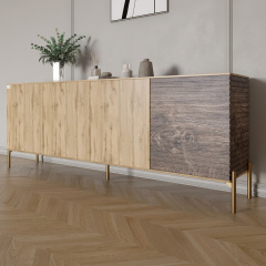 Комод Lion Грей 204x38x76.5 см Дуб Аппалачі/Дерево (LION-042658) Фастів