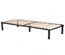 Каркас кровати 1-2 190х90х18 XL, с 5 ножками черный