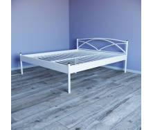 Кровать Tobi Sho PALERMO-1 двуспальная металлическая 200X160 Белый