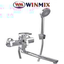 Смеситель для ванны длинный нос Winmix Pegas EURO (Chr-006), Польша