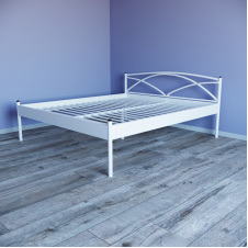 Кровать Tobi Sho PALERMO-1 двуспальная металлическая 200X160 Белый