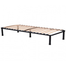 Каркас кровати 1-2 200х90х19 XL, с 5 ножками черный