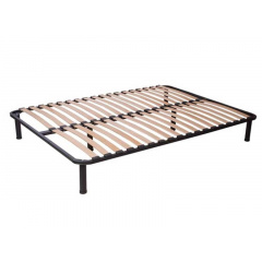 Каркас кровати 1-2 200х120х38 XL,с 6 ножками черный Житомир