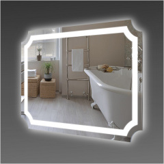 Зеркало Экватор с LED подсветкой фигурное DR-64 800х600х30 Киев