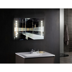 Зеркало настенное Экватор с LED подсветкой DR-04 700х500х30 Ровно