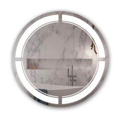 Зеркало круглое Экватор с фоновой LED подсветкой DR-67 800х800х30 Покровск