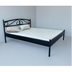 Кровать Tobi Sho VERONA-1 двухспальная металлическая 190X160 Черный Тернополь