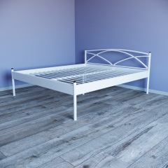 Кровать Tobi Sho PALERMO-1 двуспальная металлическая 200X160 Белый Черновцы