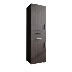 Шафа-пенал Tobi Sho ST-0014 з полицями та висувними шухлядами, 600х2180х520 мм, Венге Бровари