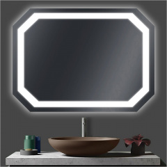 Зеркало Экватор с LED подсветкой многоугольное DR-63 700х500х30 Черкассы