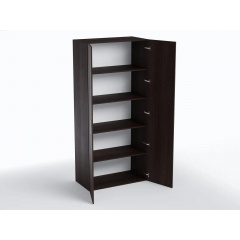 Шафа розпашна дводверна Tobi Sho ST-0010 з полицями, 1000х2180х520 мм Венге Чернівці