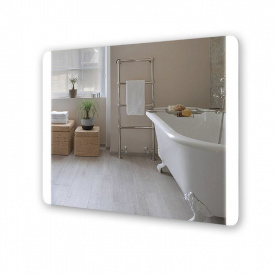 Зеркало настенное Экватор с LED подсветкой DR-19 900х700х25