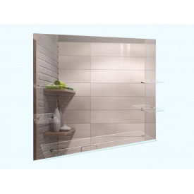 Дзеркало навісне Tobi Sho FG-69 прямокутне з полицями 800х687х120