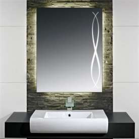 Зеркало Экватор с LED подсветкой DR-76 500х700х30