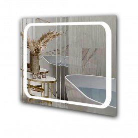 Зеркало прямоугольное Экватор с 3D LED подсветкой DR-44 900х700х30