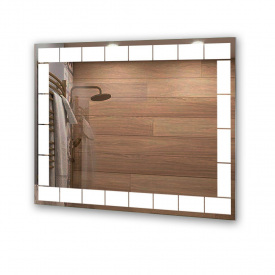 Зеркало настенное Экватор с LED подсветкой DR-60 900х700х30