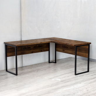 Стол угловой офисный Tobi Sho LOFT Volcano СУЛВ/1-1 столешница 18 мм, 1600х1400х750 Фаервуд