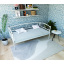 Кровать-тахта металлическая Tobi Sho VERONA Lux односпальная 190x90 Белый Золотоноша
