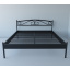 Кровать Tobi Sho VERONA-1 полуторная металлическая 200X140 Черный Ромны