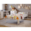 Кровать Tobi Sho COMFORT-1 полуторная металлическая 200X120 Белый Энергодар