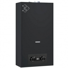 Газова колонка KWH.G0110 BLACK (10 літрів), Чехія
