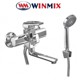 Змішувач для ванни короткий ніс Winmix Pegas EURO (Chr-009), Польща