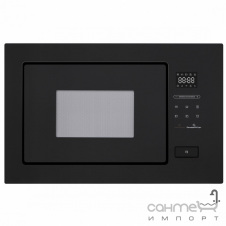 Встраиваемая микроволновая печь Interline Flat Bottom MWG 926 SEF BA черное стекло