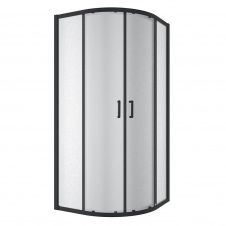 Душова кабіна Koller Pool Line ARC 900x900 black matt, cкло 6мм grape (1440652504)